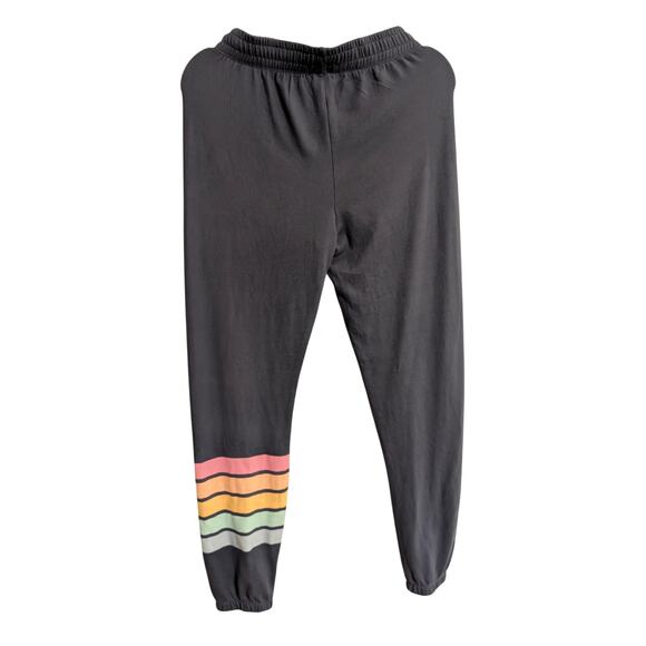 P.J. Salvage Women's Striped Pajama Hoodie Jogger Set Navy Blue Size XS - Picture 5 of 14